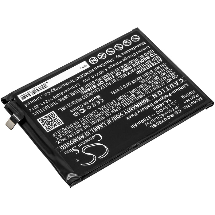 CS-RCU705SL : Battery for Cricket Ovation, U705AC - Replaces AT&T PT40H426487W