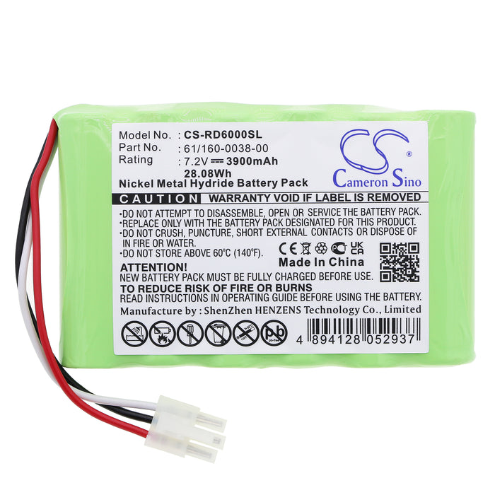 CS-RD6000SL : Battery for Riser Bond RD6000, 6000, 6000DSL and others - Replaces Riser Bond 61/160-0038-00