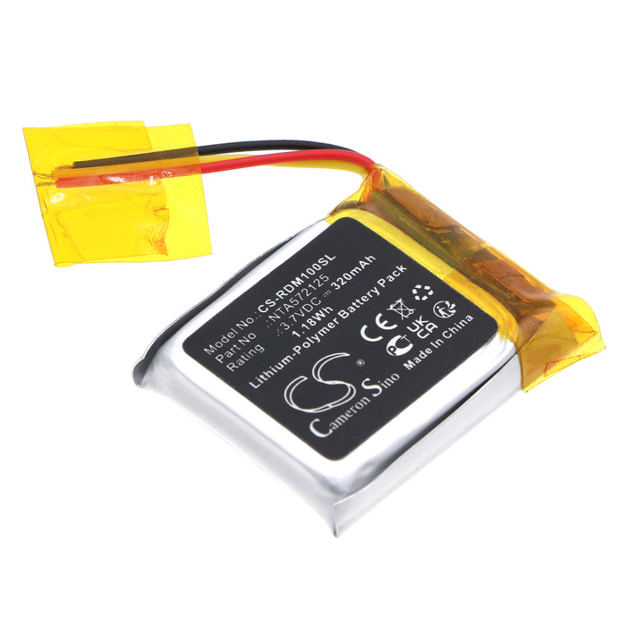 CS-RDM100SL : Battery for Rode GO Receiver, Go Transmitter - Replaces Rode NTA572125