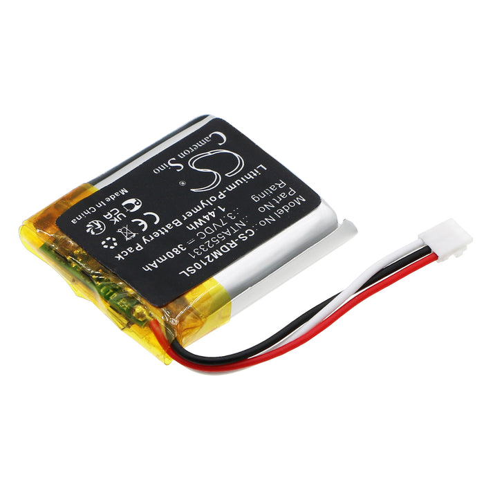 CS-RDM210SL : Battery for Rode Wireless Go II - Replaces Rode NTA552331, 0442-0053-01