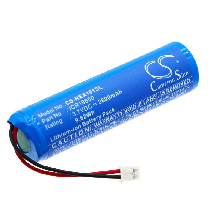 CS-REX101SL : Battery for RESCOMF XD101 - Replaces RESCOMF ICR18650