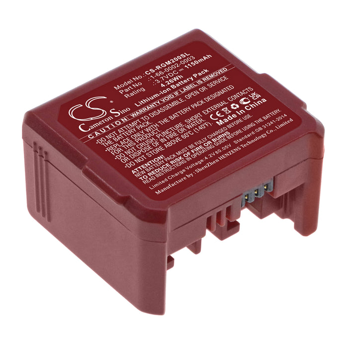 CS-RGM200SL : Battery for RGIS Guia RM2 - Replaces RGIS 1-66-0002-0003