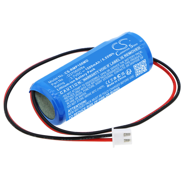 CS-RMP100MD : Battery for Revitive Medic Plus, Medic PLUS Circulation Booster - Replaces Revitive D3706008a