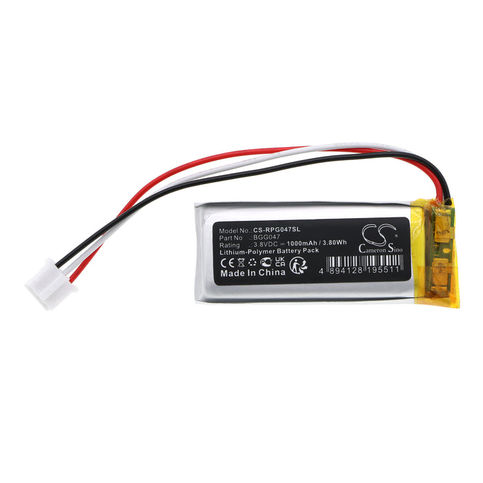 CS-RPG047SL : Battery for Roku Voice Remote Pro - Replaces Roku BGG047, 822048