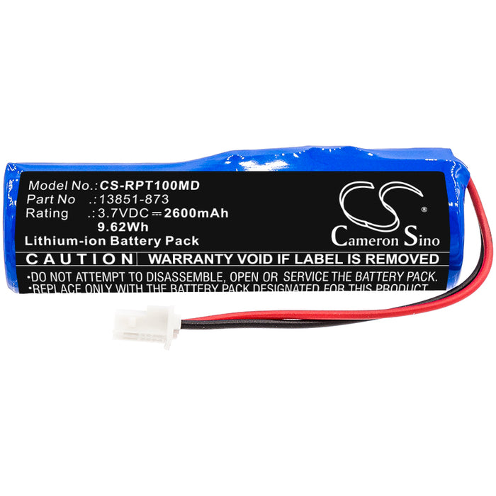 CS-RPT100MD : Battery for Reichert PT100 Tonometer, EPG-1446 - Replaces Reichert 13851-873