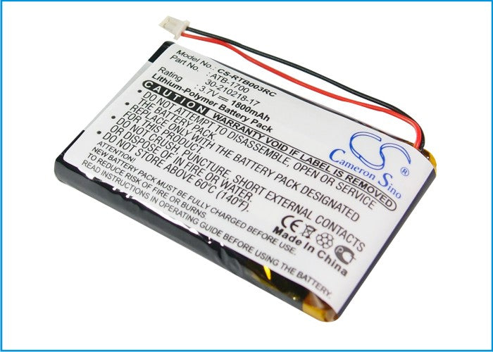 CS-RTB003RC : Battery for RTI T3V, T3-V, T3-V+ - Replaces RTI ATB-1700, 30-210218-17