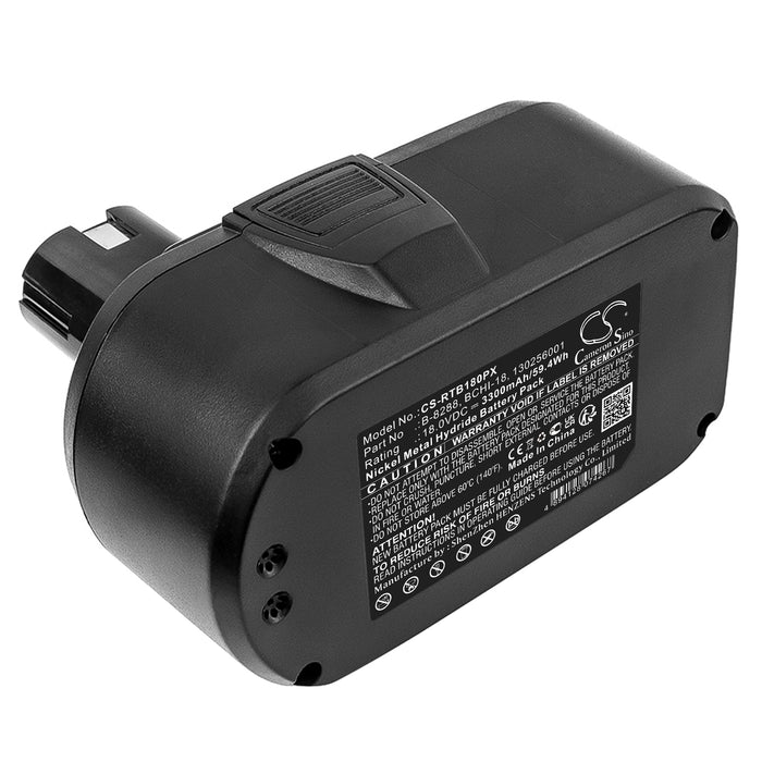 CS-RTB180PX : Battery for Ryobi CTH1802, CTH1802K, HD1800M and others - Replaces Ryobi B-8288, BCHI-18, BPT1027 and others