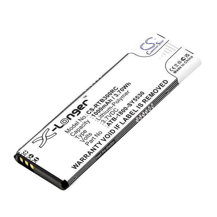 CS-RTB300RC : Battery for RTI T2i, T2X, T3X and others - Replaces RTI ATB-1800-SY5530, ATB-900-SY5531, 40-210742-20