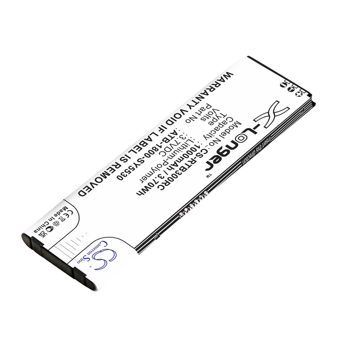 CS-RTB300RC : Battery for RTI T2i, T2X, T3X and others - Replaces RTI ATB-1800-SY5530, ATB-900-SY5531, 40-210742-20