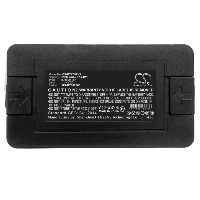 CS-RTX682VX : Battery for Fakir Robert II, RS 710 - Replaces Fakir 31 21 140