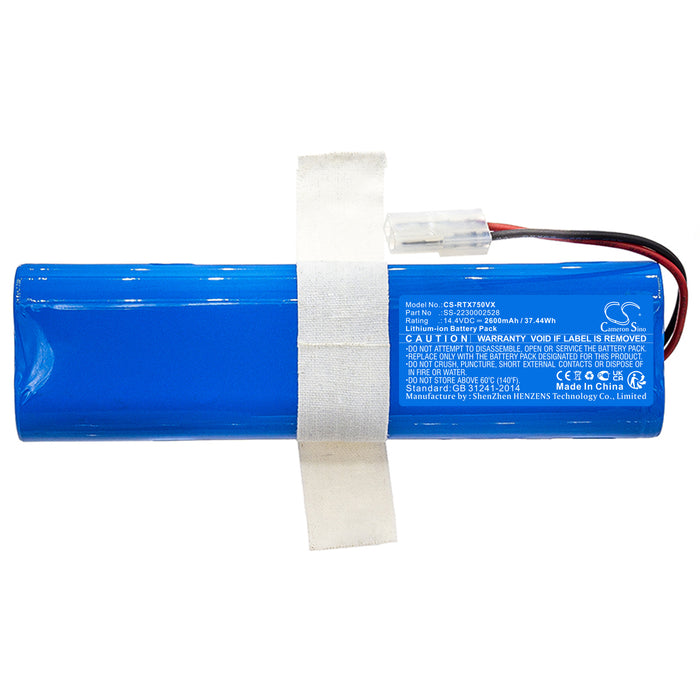 CS-RTX750VX : Battery for OBH Nordica OA8577, OA8577NH/NS0, X-Plorer 75S - Replaces Rowenta SS-2230002528, SS-2230002529