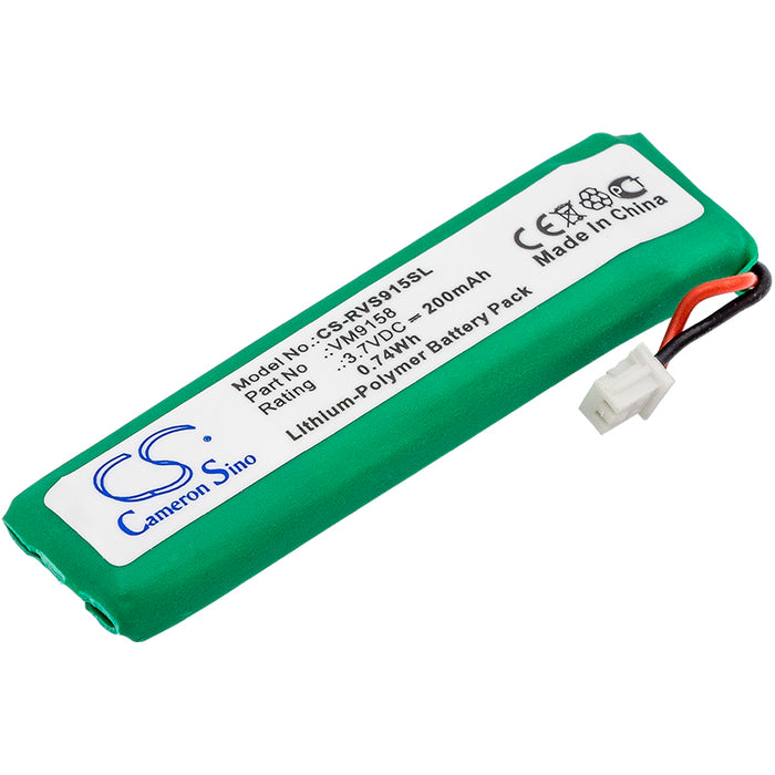 CS-RVS915SL : Battery for Revolabs Solo Field, Solo Executive, 02-DSKSYS-D and others - Replaces Revolabs VM9158, 07-SOLOMICBATTERY