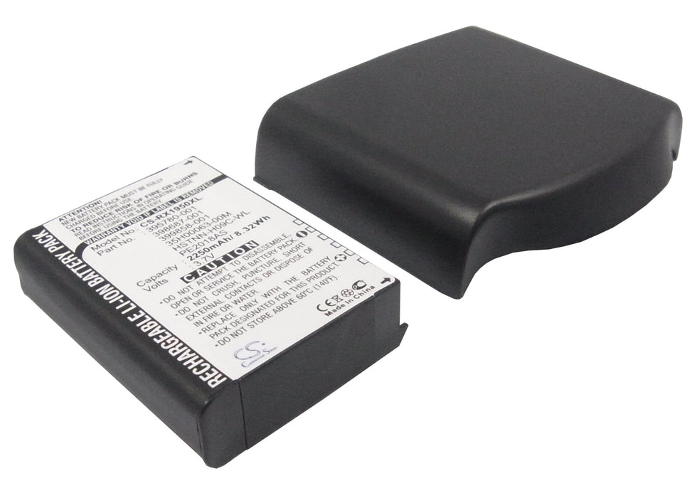 CS-RX1950XL : Battery for HP iPAQ RX1900, iPAQ RX1950, iPAQ RX1955 - Replaces HP PE2018AS, 395780-001, HSTNN-H09C-WL and others