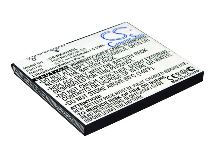 CS-RX3000SL : Battery for HP iPAQ hx2000, iPAQ hx2100, iPAQ hx2110 and others - Replaces HP 360136-001, 364401-001, 367205-001 and others