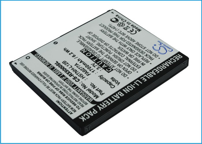 CS-RX5000SL : Battery for HP iPAQ rx5000, iPAQ rx5700, iPAQ rx5710 and others - Replaces HP FA8277A, HSTNH-L12B, FA827AA and others