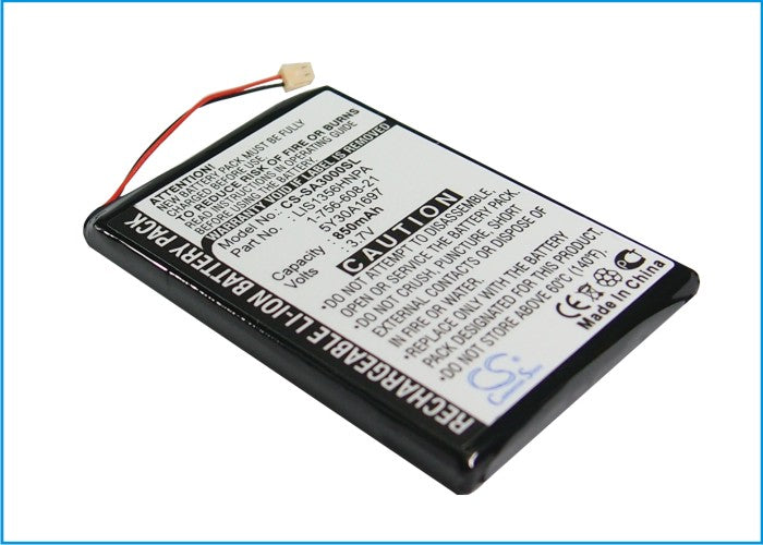 CS-SA3000SL : Battery for Sony NW-A3000V, NW-A3000 series - Replaces Sony LIS1356HNPA, 1-756-608-21, 5Y30A1697