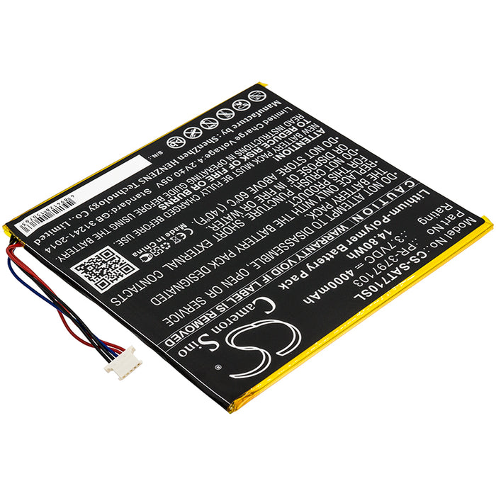 CS-SAT710SL : Battery for Insignia Flex NS, P08A7100 - Replaces Insignia PR-3797103