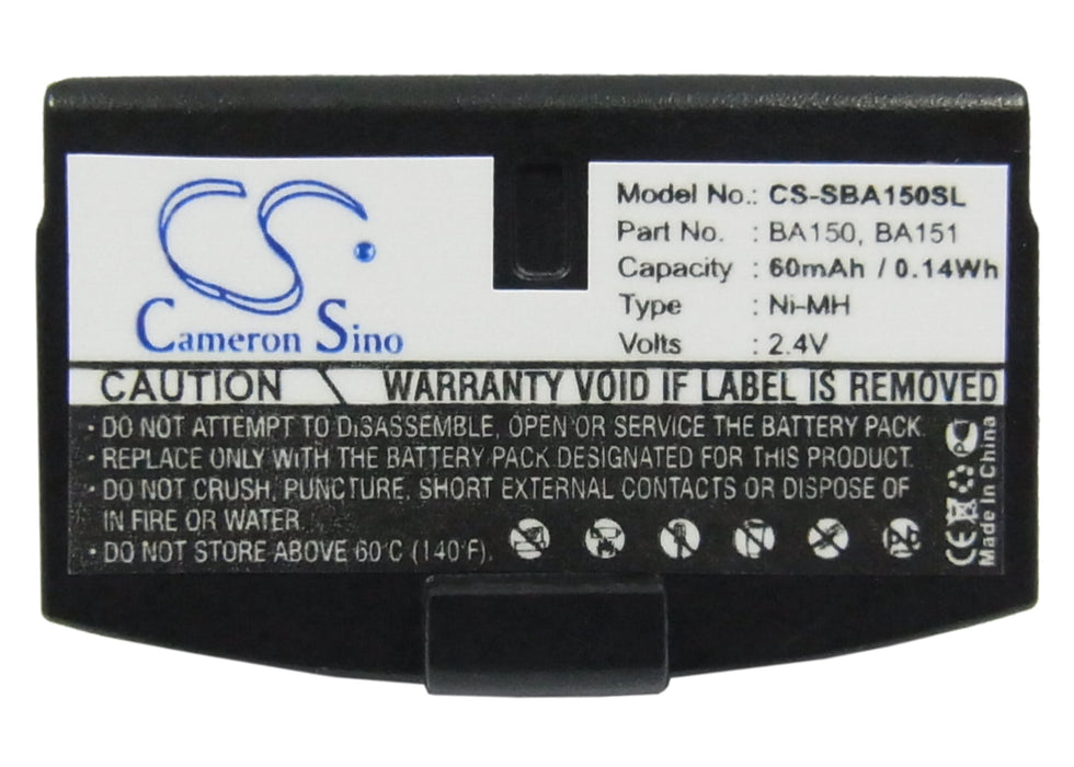 CS-SBA150SL : Battery for Sennheiser SET-20, SET-820S, SET-810 and others - Replaces Sennheiser BA150, BA151, WEST-BA151 and others