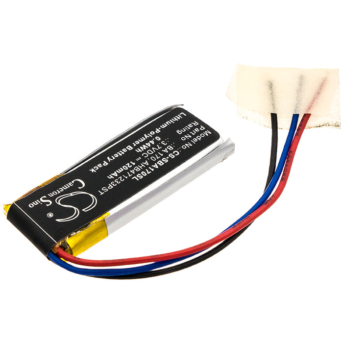 CS-SBA170SL : Battery for Sennheiser Momentum In-Ear, Presnce - Replaces Sennheiser BA 170, AHB471233PST