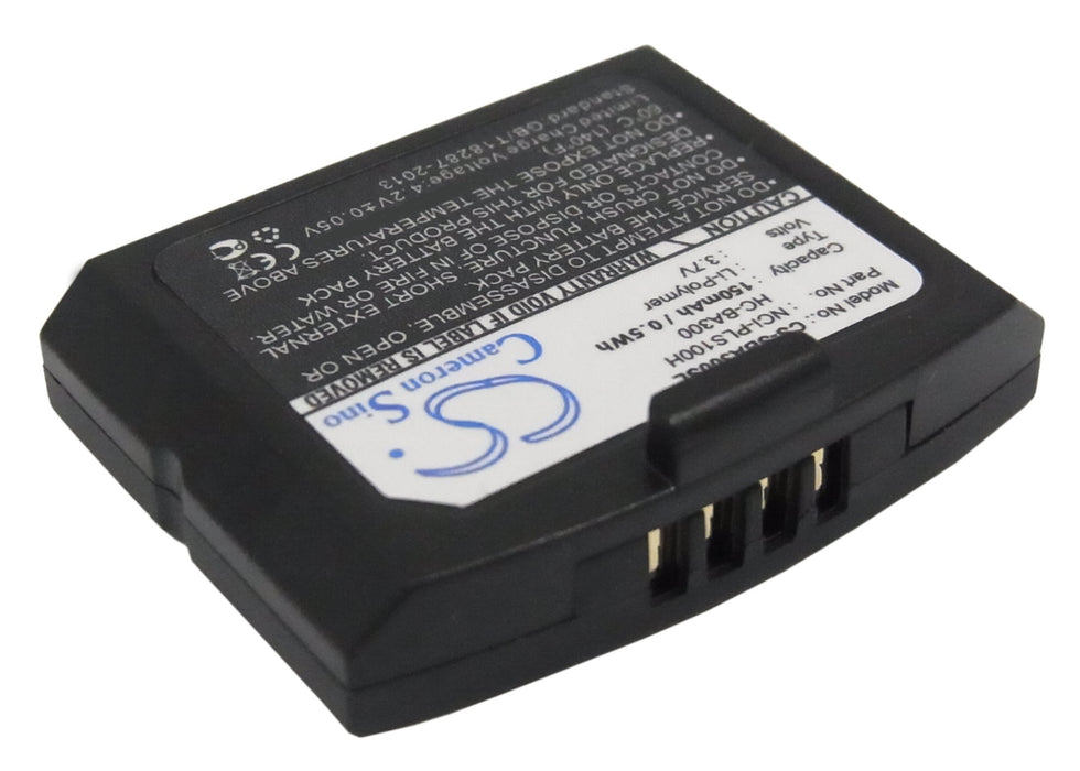 BP-SBA300SL : 3.7v LiPO battery, replaces Sennheiser HC-BA300, NCI-PLS100H, 500898