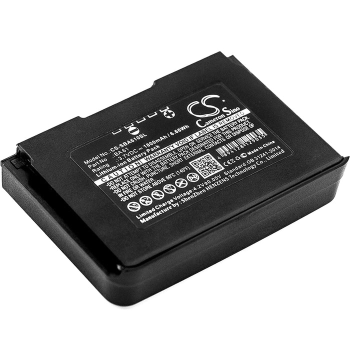 CS-SBA610SL : Battery for Sennheiser SK9000, SK9000 bodypack transmitters - Replaces Sennheiser BA 61, 56429 701 098, 504703 and others