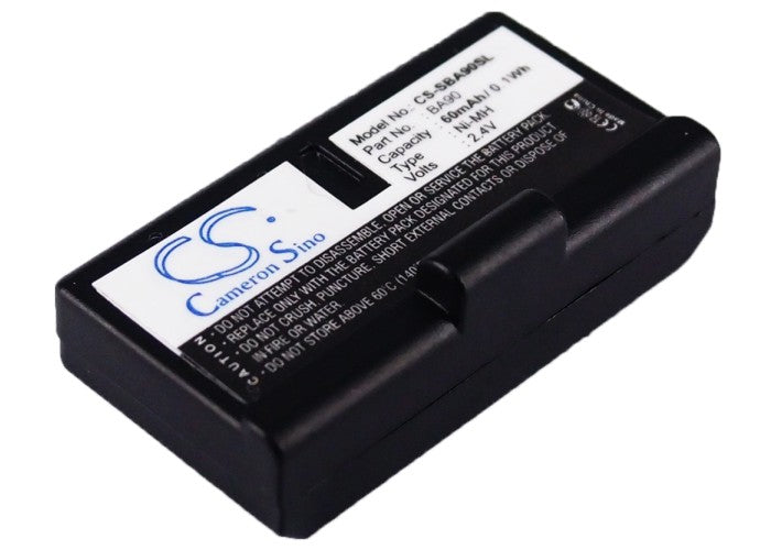 CS-SBA90SL : Battery for Sennheiser RI100-A/RI100-J, HDI92-P, H200 HDI452-P and others - Replaces Sennheiser BA90, E90, E180