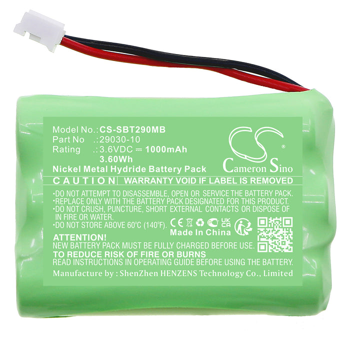 CS-SBT290MB : Battery for Summer Infant Baby Monitor, 29000, 29000A and others - Replaces Summer 29030-10