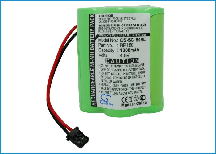 CS-SC150BL : Battery for Sportcat SC140, SC140B, SC150 and others - Replaces Sportcat BP120, BP150, BP180 and others