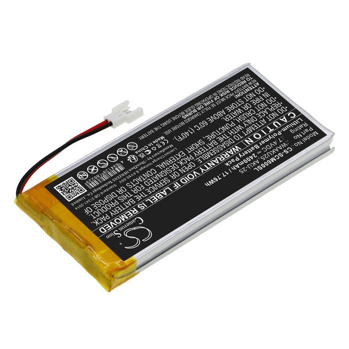 CS-SCM600SL : Battery for Sonel CMM-60 Multimeter - Replaces SONEL WAAKU25, AKU-25