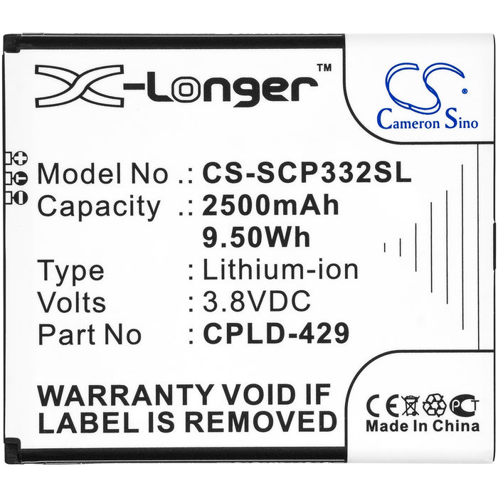 CS-SCP332SL : Battery for Coolpad Surf Wifi Hotspot 4G, CP332A - Replaces Coolpad CPLD-429