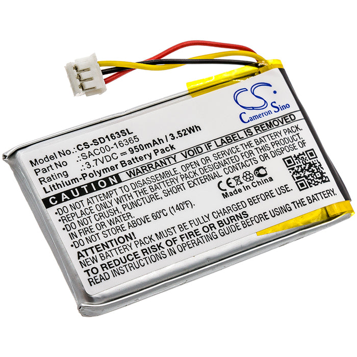 CS-SD163SL : Battery for SportDog Contain, Train Receiver, Bird Launcher Receiver and others - Replaces SportDog SAC00-16365