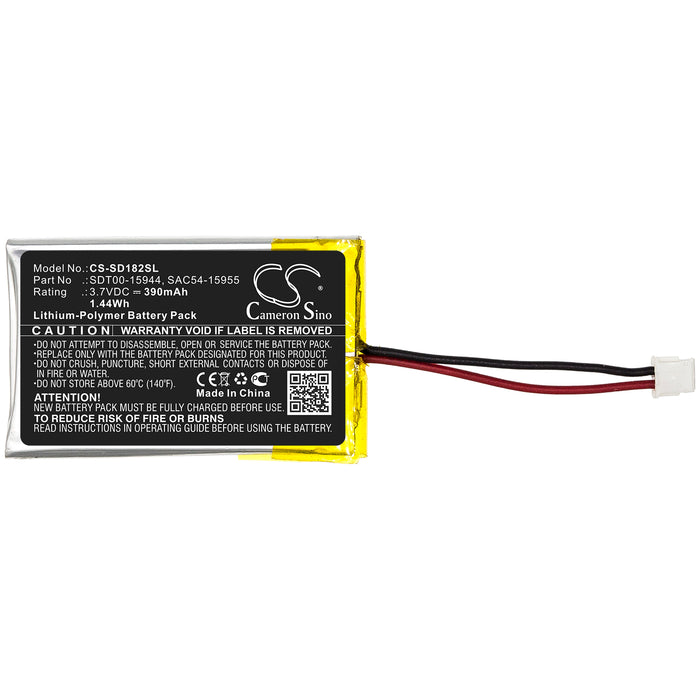 CS-SD182SL : Battery for SportDog SportHunter 1225, SD-1225, SportHunter 1825 and others - Replaces SportDog SDT00-15944, SAC54-15955