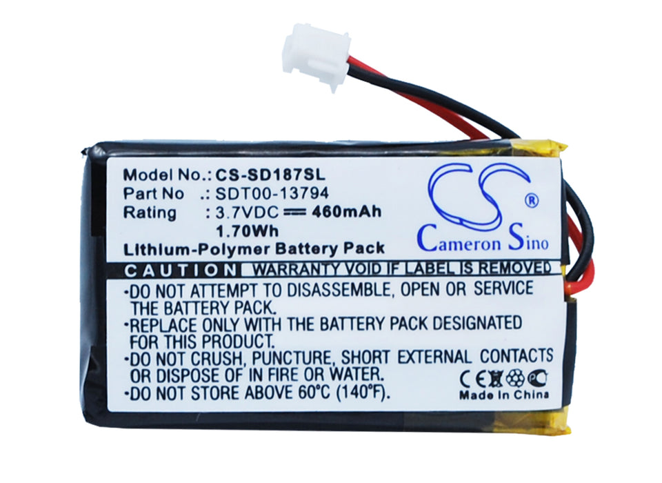 CS-SD187SL : Battery for SportDOG SD-2525 ProHunter Transmitter, SD-1875 Remote Beeper, SD-1875 UplandHunter Remote Beeper and others - Replaces SportDOG SDT00-13794, SD-1875