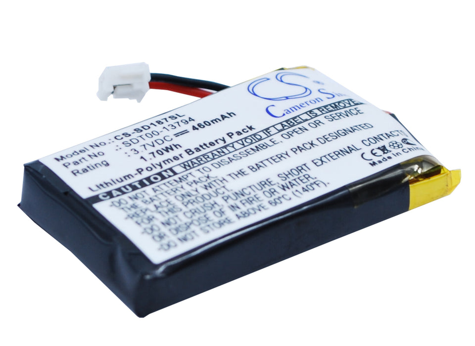 CS-SD187SL : Battery for SportDOG SD-2525 ProHunter Transmitter, SD-1875 Remote Beeper, SD-1875 UplandHunter Remote Beeper and others - Replaces SportDOG SDT00-13794, SD-1875