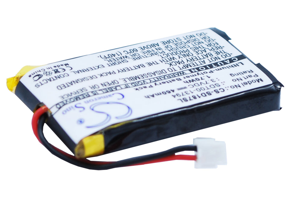 CS-SD187SL : Battery for SportDOG SD-2525 ProHunter Transmitter, SD-1875 Remote Beeper, SD-1875 UplandHunter Remote Beeper and others - Replaces SportDOG SDT00-13794, SD-1875