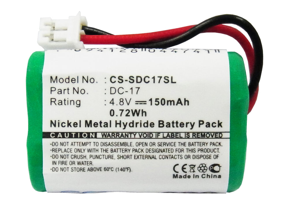 CS-SDC17SL : Battery for Dogtra FieldTrainer SD-400, transmitters SD-400S, WetlandHunter SD-400 Camo - Replaces Dogtra SDT00-11907