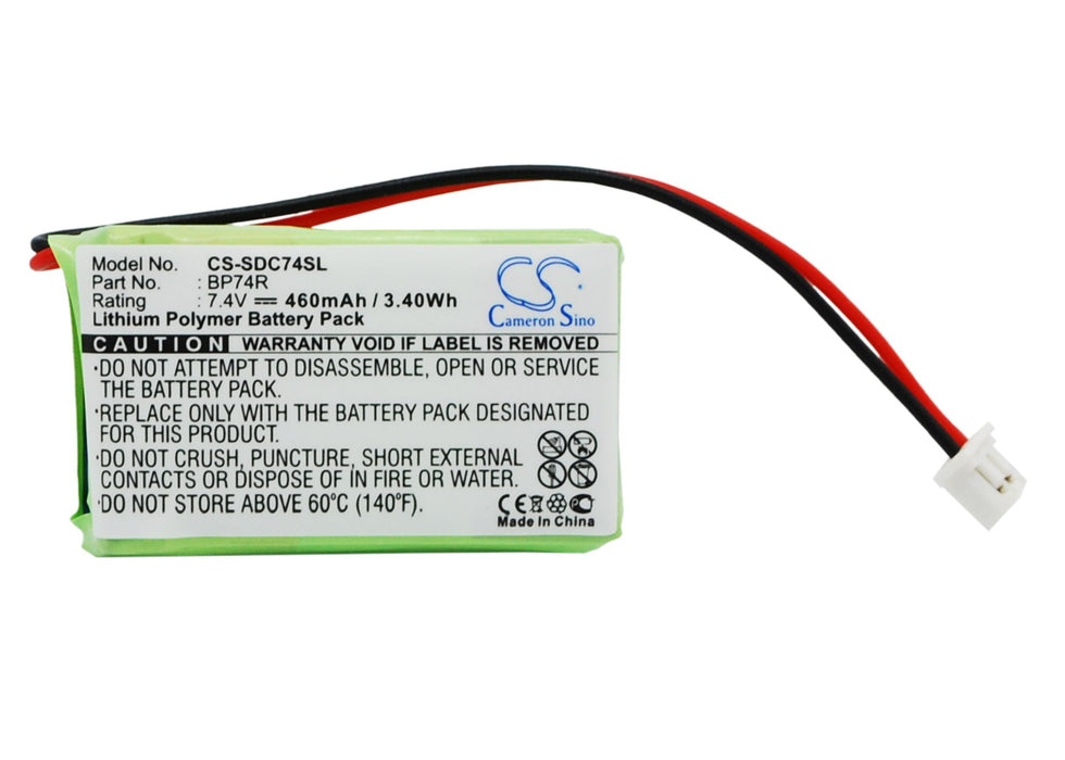 CS-SDC74SL : Battery for Dogtra Receiver 2500T, Receiver 2500B, Receiver 2502T and others - Replaces Dogtra BP74R