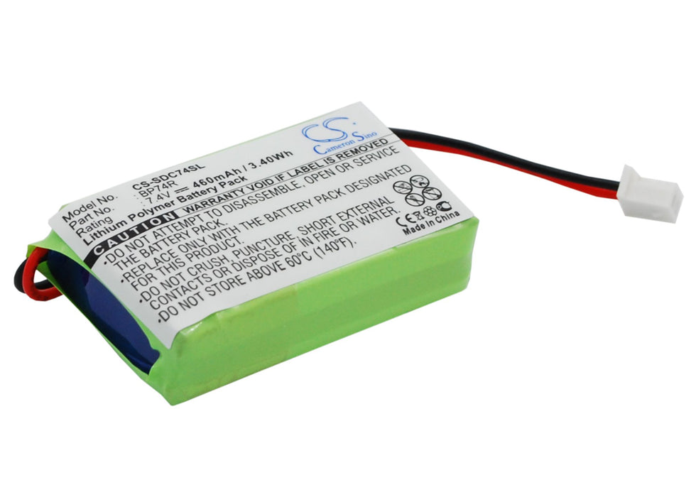 CS-SDC74SL : Battery for Dogtra Receiver 2500T, Receiver 2500B, Receiver 2502T and others - Replaces Dogtra BP74R