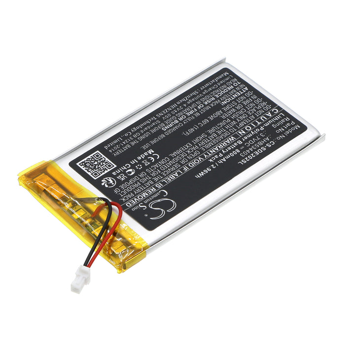 CS-SDE202SL : Battery for Sennheiser HDE2020-II, HDE 2020-II, HDE 2020-D and others - Replaces Sennheiser AHB534403
