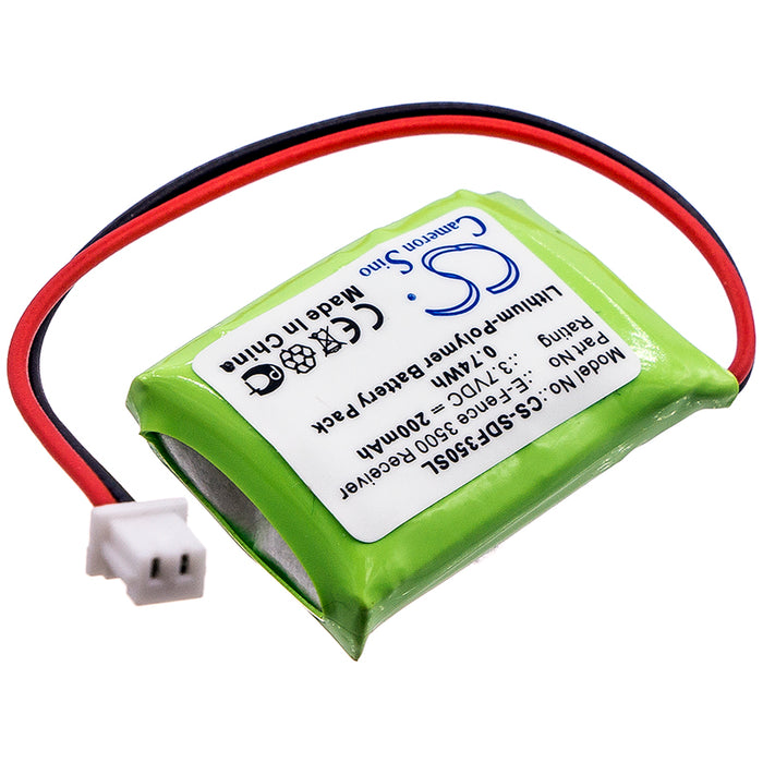 CS-SDF350SL : Battery for Dogtra E-Fence 3500 Receiver, YS-300 Bark Collar