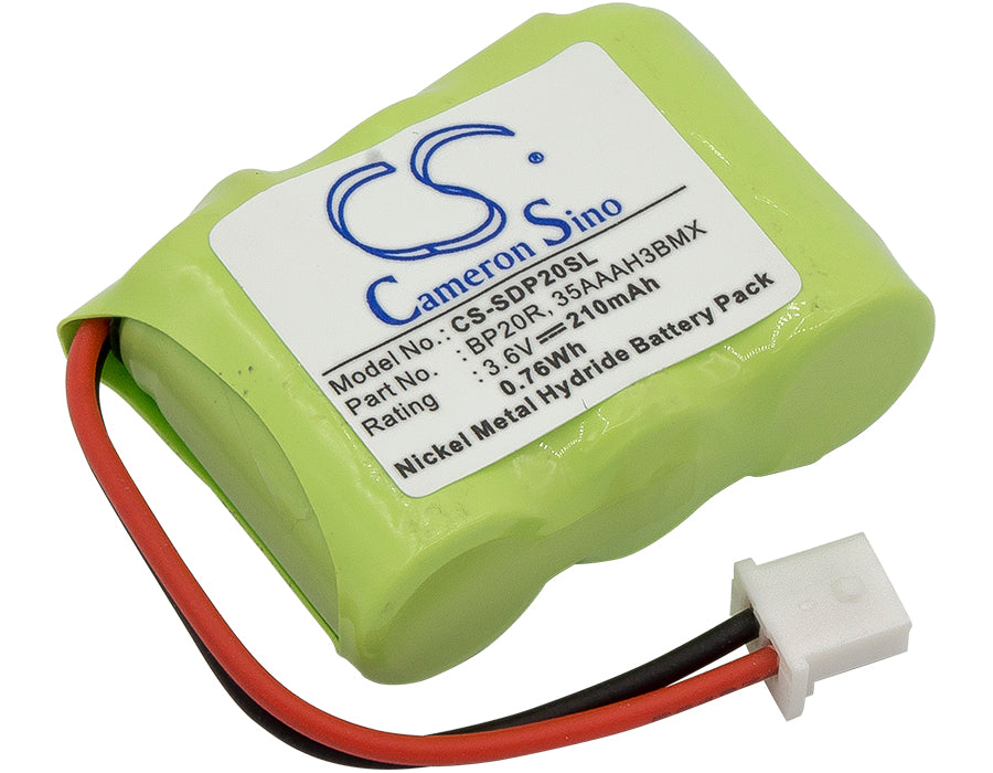 CS-SDP20SL : Battery for Dogtra Receiver 175NCP, Receiver 200NCP, Receiver 202NCP and others - Replaces Dogtra BP20R, 35AAAH3BMX