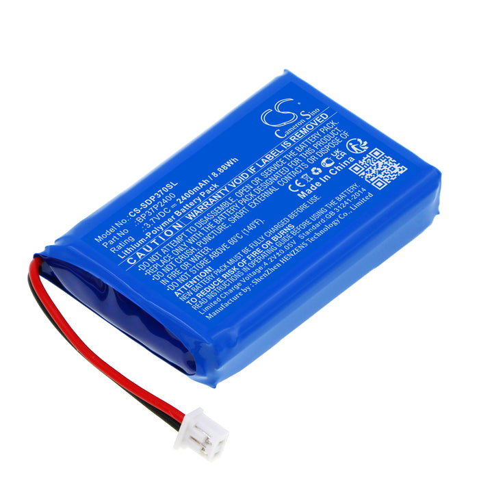 CS-SDP370SL : Battery for Dogtra Pathfinder, Pathfinder TRX, Grain Valley Special Edition Orange Pathfinder - Replaces Dogtra BP37P2400