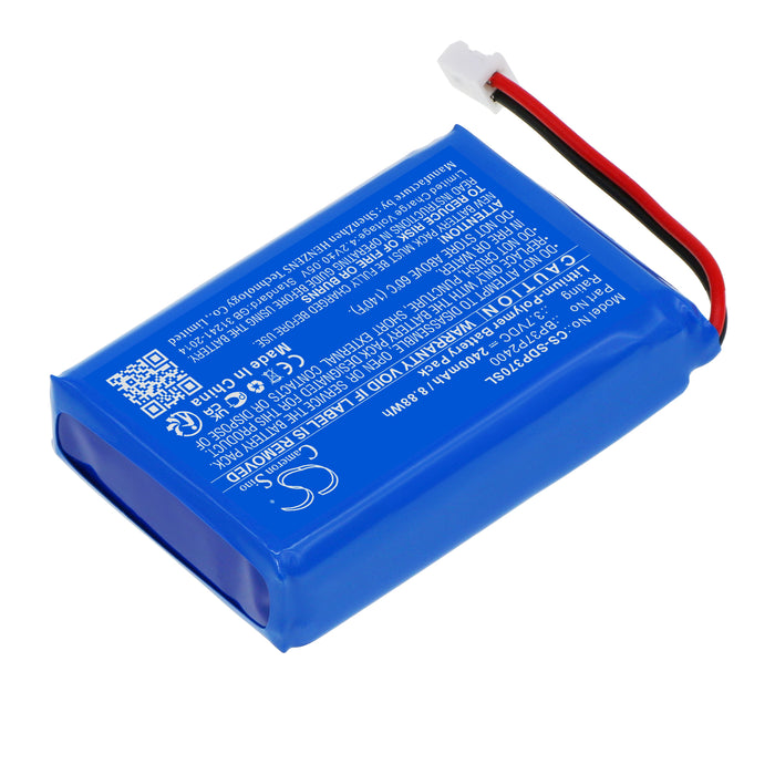 BP-SDP370SL : 3.7v Li-PO battery, replaces Dogtra BP37P2400