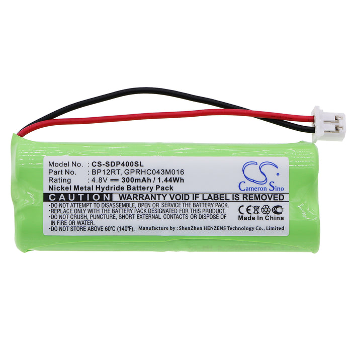 CS-SDP400SL : Battery for Dogtra Transmitter 175NCP, Transmitter 200NC, Transmitter 200NCP and others - Replaces Dogtra BP12RT, GPRHC043M016