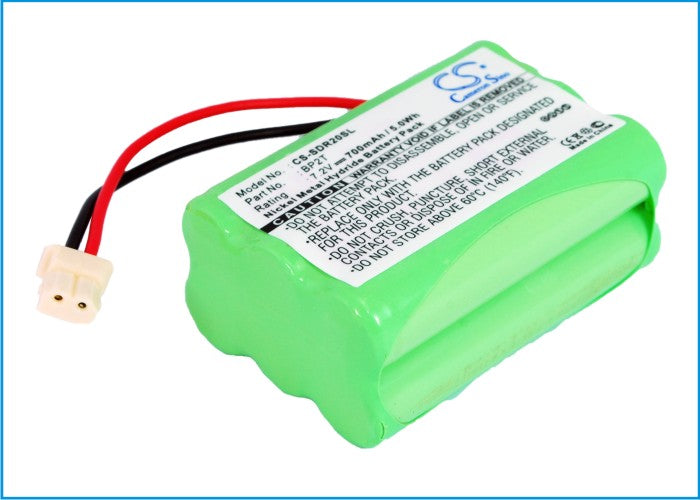 CS-SDR20SL : Battery for Dogtra Transmitter 1800NC, Transmitter 2000NCP, Transmitter 2002NCP and others - Replaces Dogtra BP2T, BPRR, PSU-BPRR