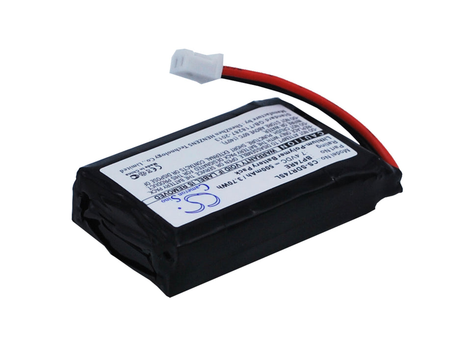 CS-SDR74SL : Battery for Dogtra EDGE remote dog training Collar, EDGE RX, Edge RT Remote and others - Replaces Dogtra BP74RE, BP-74RE