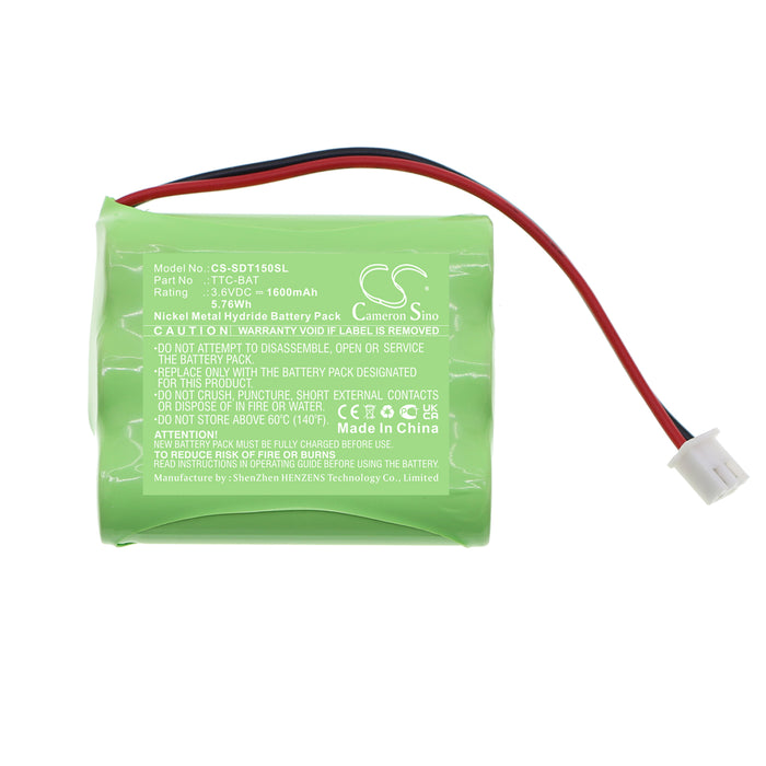 CS-SDT150SL : Battery for Shimpo TTC Testers, TTC Torque Tool Tester, TTC-1-5N - Replaces Shimpo TTC-BAT