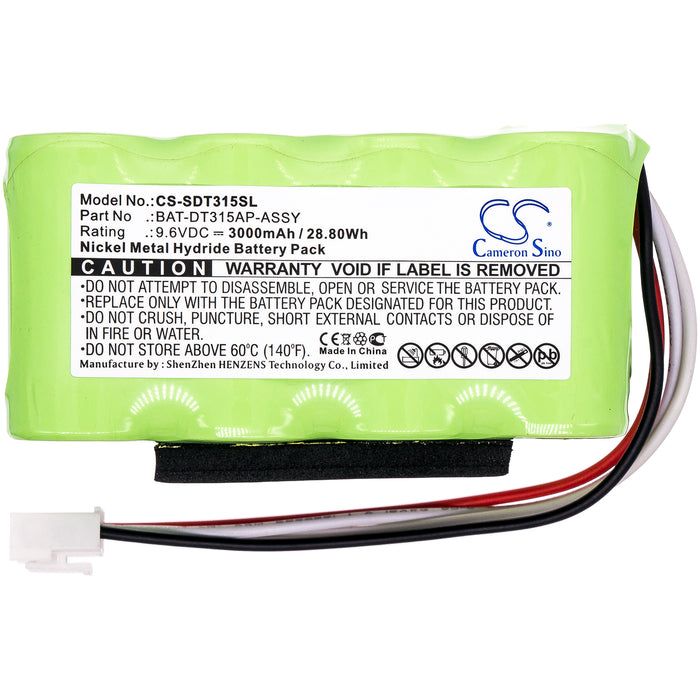 CS-SDT315SL : Battery for Shimpo DT-315A, DT-315A Stroboscope - Replaces Shimpo BAT-DT315AP-ASSY, BAT-DT315A/P