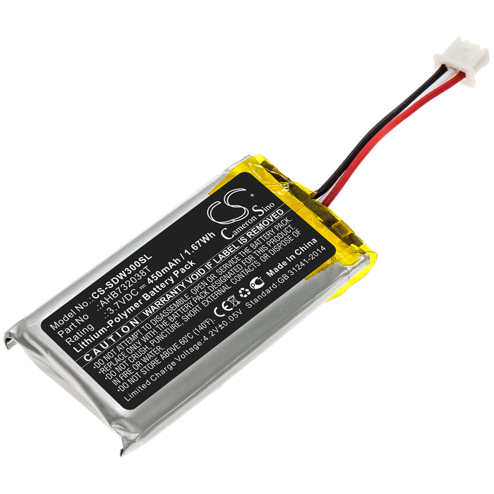 CS-SDW300SL : Battery for Sennheiser SDW 30, SDW 60, DW 30 HS and others - Replaces Sennheiser AHB732038T, 1000807