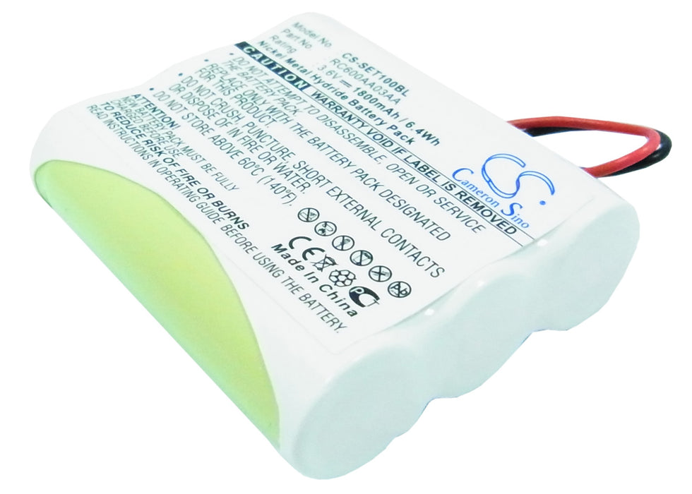 CS-SET100BL : Battery for Proxibus LDP400, MONETEL CDK PP1100, MONETEL EFT10P and others - Replaces Sagem 3N60SLE-15617, RC600AA03AA